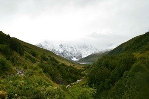 Стена Шхары.  Поход по грузинскому Кавказу. Верхняя Сванетия, Hikeup